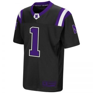 Northwestern University Wildcats Colosseum Youth Black Foos-Ball